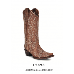 Corral L5893 Brown Sequence