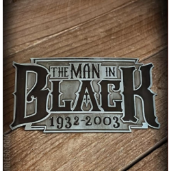 The man in black buckle