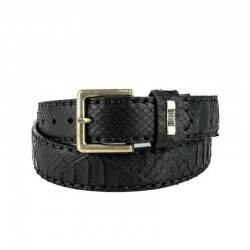 Python belt Black