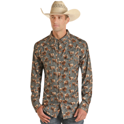 Longhorn ripstop shirt